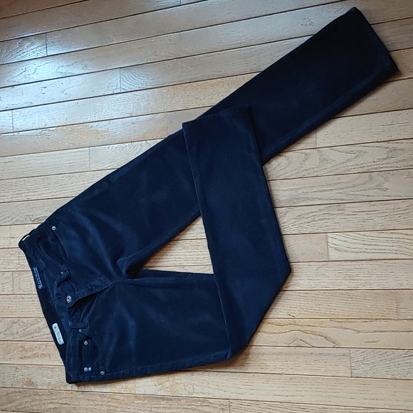 AG Stevie Slim Straight Navy Cords - Picture 2 of 14